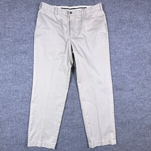 Brooks Brothers Advantage Chino Fit Khaki Pants Mens 38x32 Tan Cotton